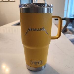 Limited Edition Metallica Yeti Rambler Travel Mug